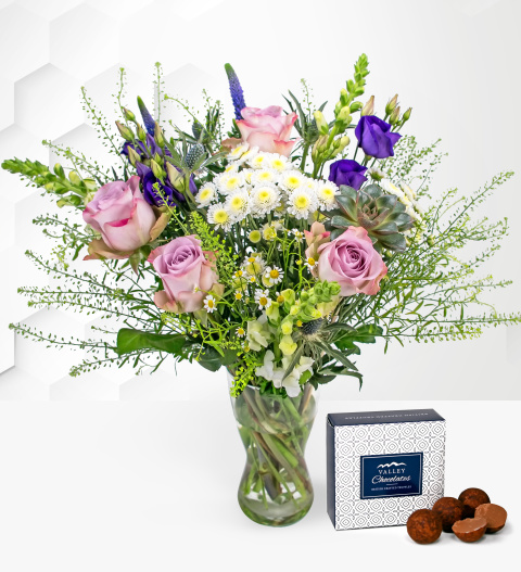 Wild and Wonderful - Free Chocs - Flower Delivery - Wildflower Bouquet - Flowers - Next Day Flower Delivery - Birthday Flowers