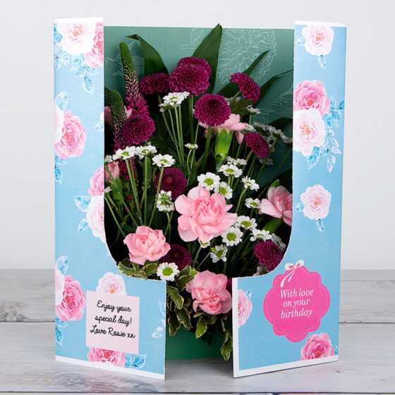 Flower Cards By Post Cheap Flowers by Post UK