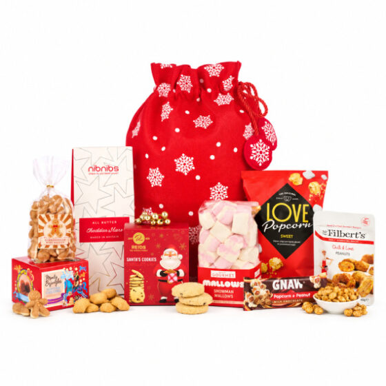 Christmas Snowy Gift Bag